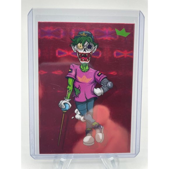 BAM Box Big Beast Cards - Series 1 #BC-1 Joker Uncommon Green - Picture 1 of 2